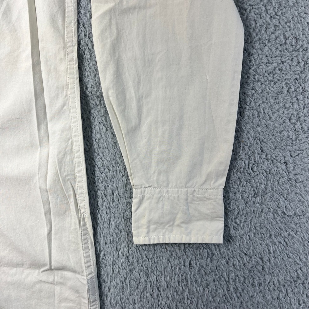 Polo Ralph Lauren Women's Cream Button-Front Shirt Dress - Picture 12 of 16